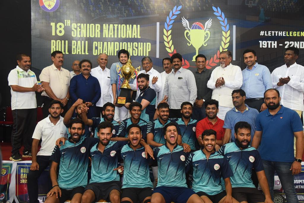 राष्ट्रीय रोलबॉल स्पर्धेत मुलींमध्ये उत्तरप्रदेश तर मुलांमध्ये राजस्थान संघ विजयी..