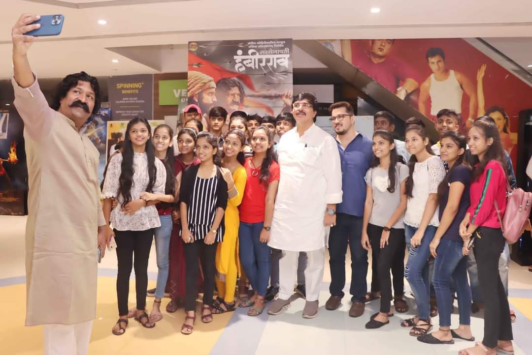 पाच हजार तरुणांना सरसेनापती हंबीरराव मोहिते चित्रपट दाखविणार- दीपक मानकर