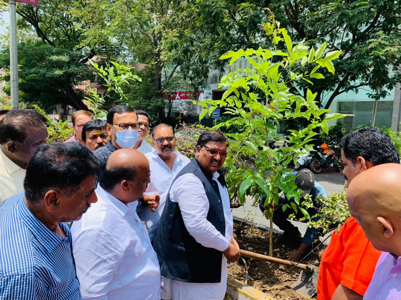 सृष्टी फाउंडेशनच्या वतीने जागतिक पर्यावरण दिनानिमित्त वृक्षारोपण.. सृष्टी फाउंडेशनच्या वतीने जागतिक पर्यावरण दिनानिमित्त वृक्षारोपण..
