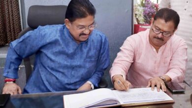 अरविंद शिंदे यांनी स्विकारला पुणे शहर जिल्हा काँग्रेस कमिटीच्या प्रभारी अध्यक्ष पदाचा पदभार..