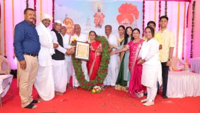 सेवानिवृत्त एम. ई. सी. बी अभियंता एकनाथराव लाटे यांचा अभीष्टचिंतन सोहळा संपन्न