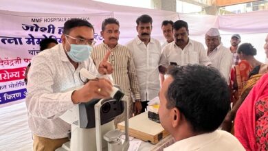 वारजेत आरोग्य शिबीरात ७५० नागरिकांची तपासणी ; देवेंद्र फडणवीस यांच्या वाढदिवसानिमित्त आयोजन..