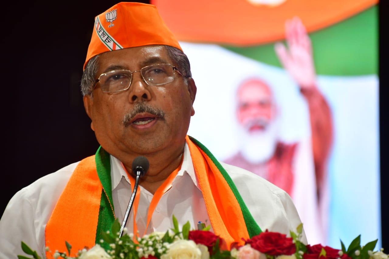 स्थानिक स्वराज्य संस्थांच्या निवडणुका जिंकण्यास सज्ज व्हा-भाजपा प्रदेशाध्यक्ष चंद्रकांत पाटील यांचे कार्यकर्त्यांना आवाहन