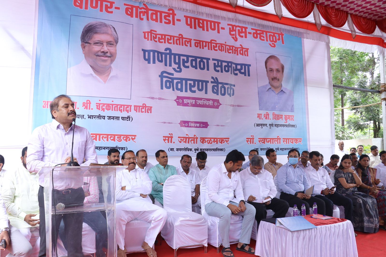 राष्ट्रवादीचे माजी नगरसेवक बाबुराव चांदेरे यांची आयुक्तांच्या निमंत्रणावरून  भेट; कोणाची मध्यस्थी नाही राष्ट्रवादी कडून भुमिका स्पष्ट