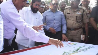 मुख्यमंत्री एकनाथ शिंदेंकडून चांदणी चौकात पाहणी; युद्धपातळीवर काम करून उपाययोजना करणार असल्याची ग्वाही