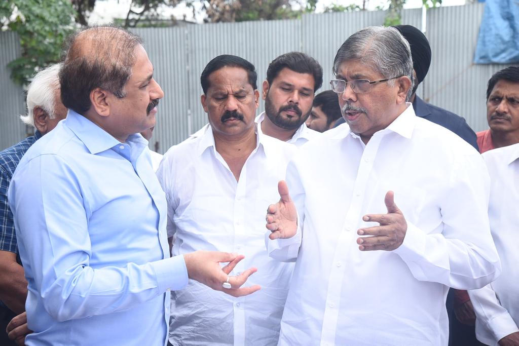 सिंहगड रस्ता सन सिटी ते कर्वेनगर पूल बांधणीच्या कामास गती द्या- भाजप प्रदेशाध्यक्ष चंद्रकांत पाटील यांच्या आयुक्तांना सूचना