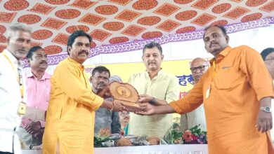 वीर फकिरा पुरस्कार विजय डाकले यांना प्रदान..