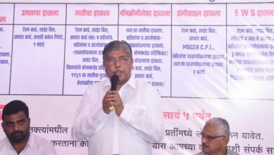 सेवा पंधरवडा निमित्ताने मंत्री चंद्रकांत पाटील यांच्या हस्ते दाखले वाटप