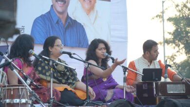 कर्वेनगरकरांची दिवाळी पाडवा पहाट लतादीदींच्या गीतांनी ठरली संस्मरणीय..