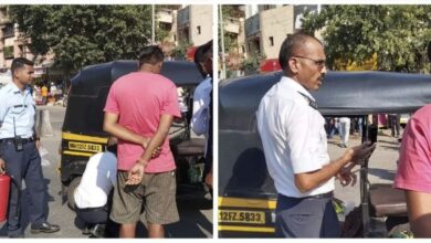 अग्निशमन दलाचे कर्तव्यदक्ष अधिकारी आणि जवान यांची तत्परता… अन् धोका टळला