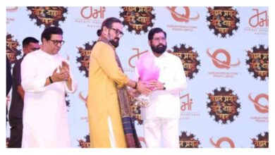 ‘वेडात मराठे वीर दौडले सात’ चित्रपटाचा मुख्यमंत्री एकनाथ शिंदे यांच्या हस्ते शुभारंभ