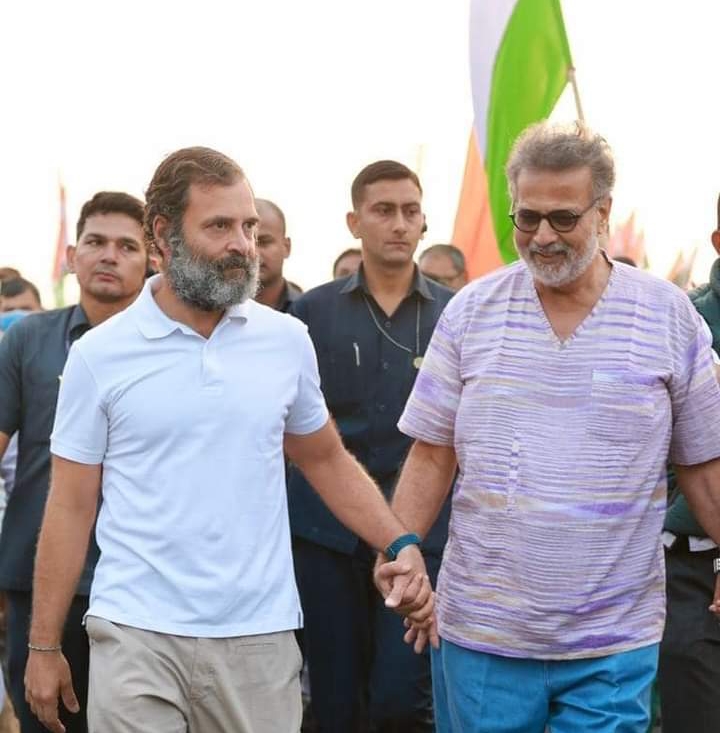 महात्मा गांधींचे पणतू तुषार गांधींकडून राहुल गांधींची पाठराखण