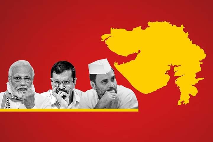 गुजरातमध्ये भाजपची सत्ता