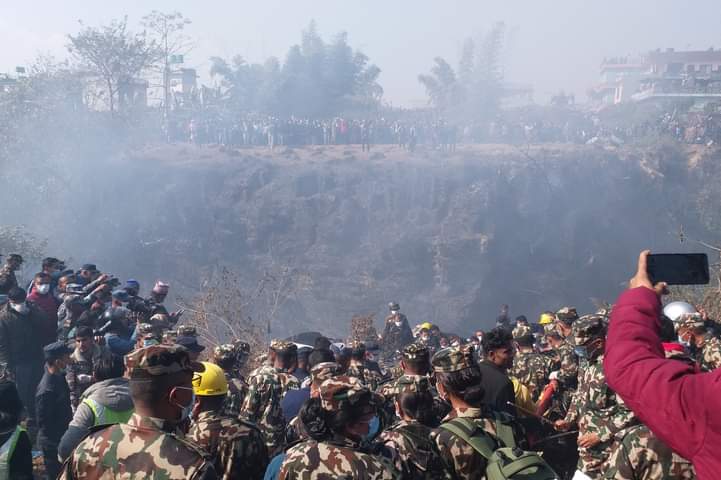 नेपाळमध्ये विमान अपघात; आतापर्यंत ३६ मृतदेह मिळाले