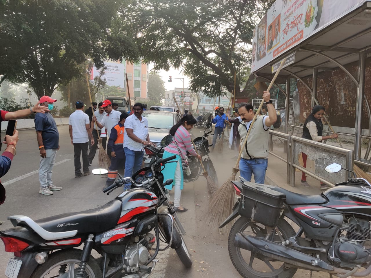 कोथरूड बावधन मध्ये पार पडले महास्वच्छता अभियान..