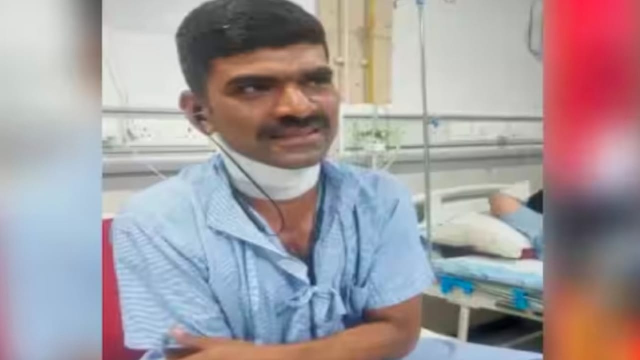 नायलॉन मांजामुळे अग्निशमन दलाचा कर्मचारी गंभीर जखमी; गळ्याला 10 टाके