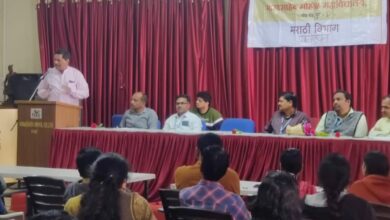 आपल्या आचारातून आणि विचारांमधून मराठी भाषा दिसायला हवी : डॉ. जी. पी. सातव.