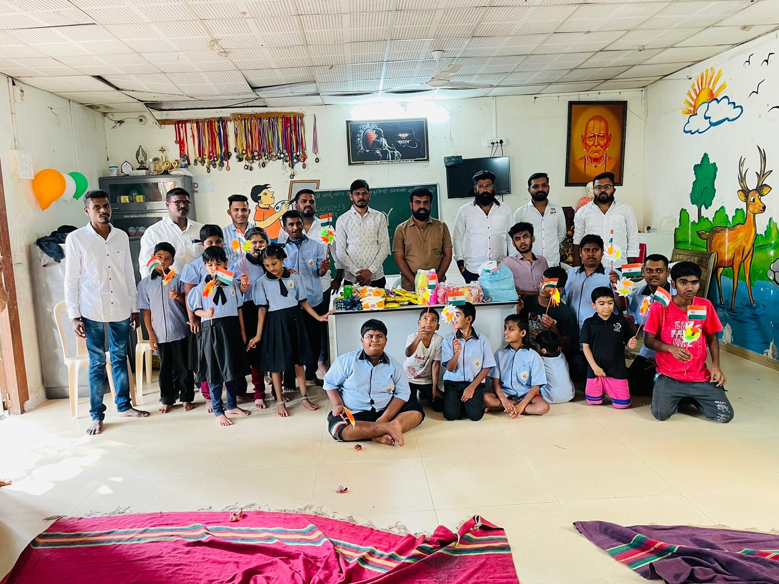 श्री साई सेवा संस्था शिवणे येथील विशेष मुलांनी साजरा केला प्रजासत्ताक दिन