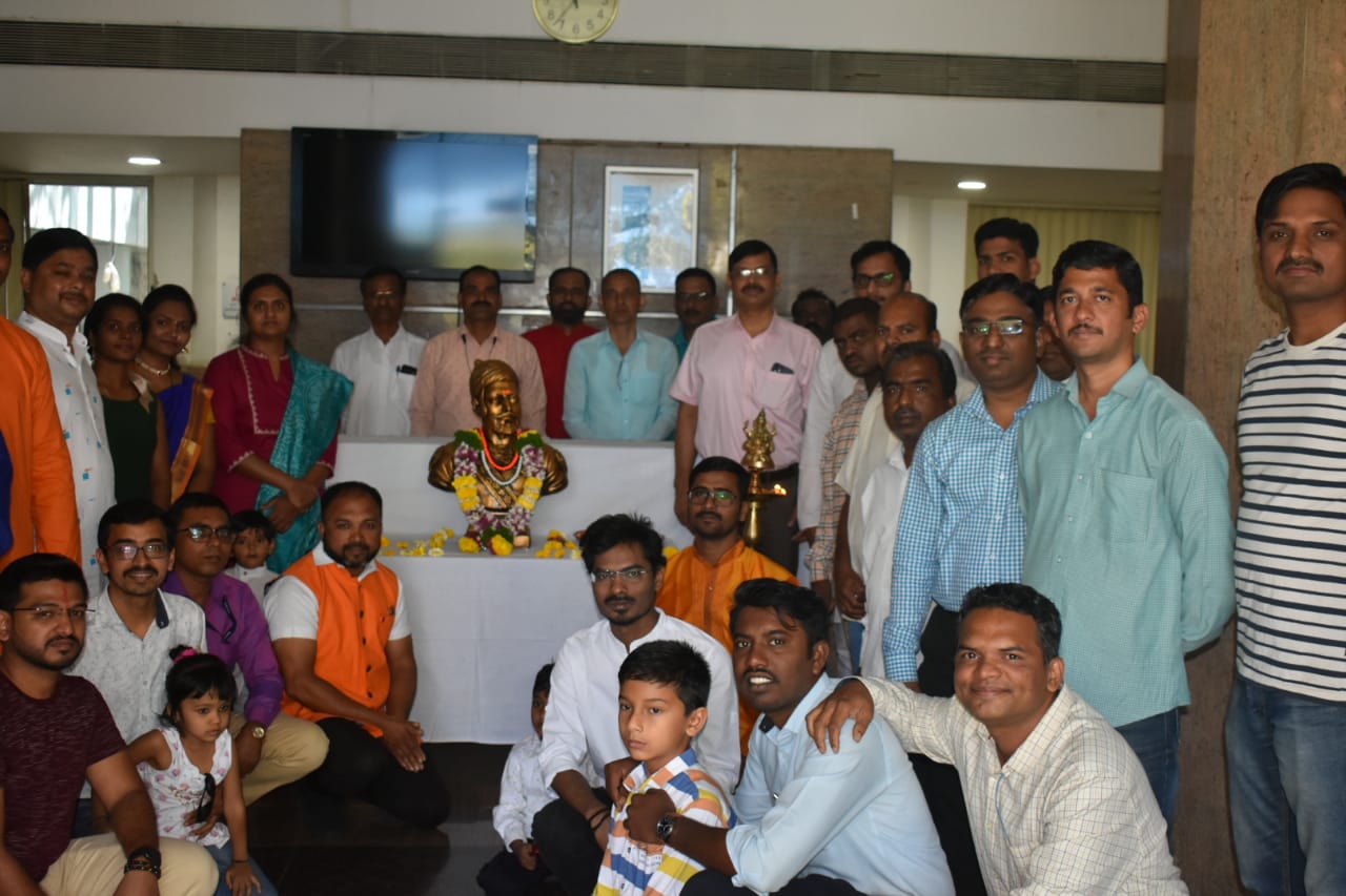 राज्य कामगार विमा महामंडळ, उप प्रादेशिक कार्यालयात शिवजयंती उत्साहात साजरी