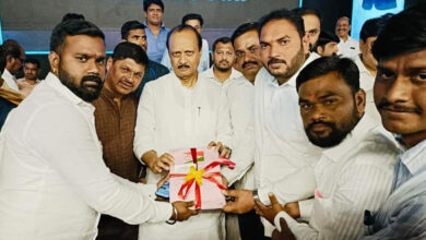 राष्ट्रवादीच्या सभासद नोंदणी अभियान वाहनाचे अजित पवार यांच्या हस्ते लोकार्पण