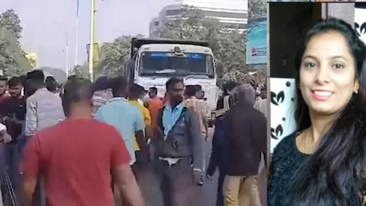 अपघातात गंभीर जखमी झालेल्या महिलेचा उपचारादरम्यान मृत्यू
