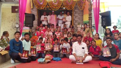 वारजेत अखंड हरिनाम सप्ताहातील पारायणानाची सांगता..