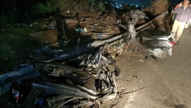 दिवे घाटात भीषण अपघात, अनेक वाहनांना धडक देऊन टँकर दरीत कोसळला; दोघांचा जागीच मृत्यू तर 4 जण गंभीर जखमी