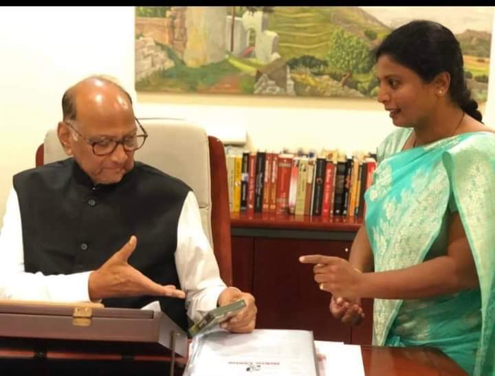 सुषमा अंधारेंकडून शरद पवारांकडे अजित पवारांची तक्रार