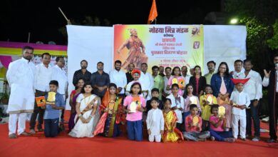 मोरया मित्र मंडळातर्फे छत्रपती श्री संभाजी महाराज जयंती उत्साहात साजरी ; विविध स्पर्धा व पुरस्कारांचे वितरण
