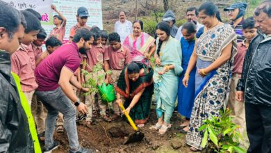 वारजेत ६२५० देशी वृक्षांच्या लागवडीला उत्साहात सुरुवात..