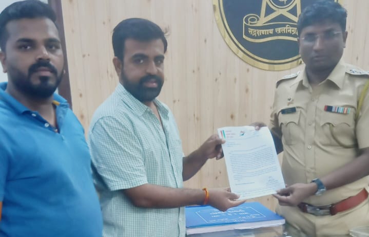 संभाजी भिडेंवर गुन्हा दाखल करण्याची कोथरूड राष्ट्रवादी युवक काँग्रेसची मागणी..