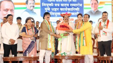 पुण्यात शहराध्यक्ष दीपक मानकर यांच्या नेतृत्वाखाली राष्ट्रवादी काँग्रेसची जंबो कार्यकारणी; समीर चांदेरे युवकच्या अध्यक्षपदी तर प्रिया गदादे महिला अध्यक्षपदी