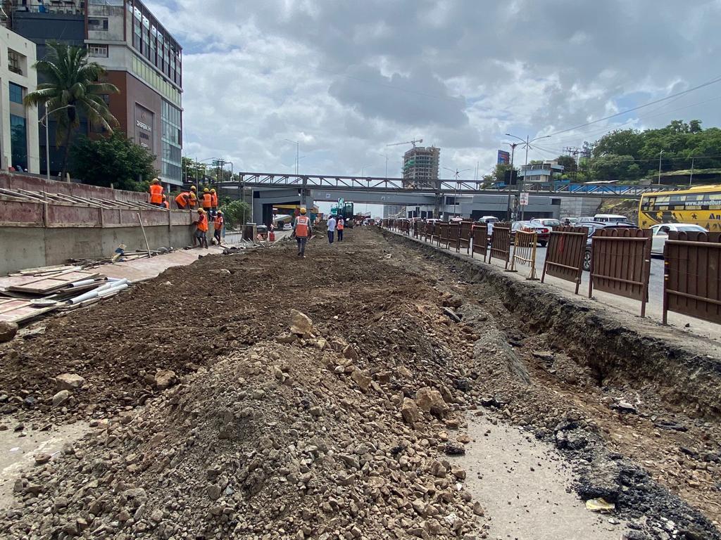 चांदणी चौक (एनडीए चौक) प्रकल्पातील रस्त्यांचे अर्धवट कामे असताना उद्घाटनाची घाई का?