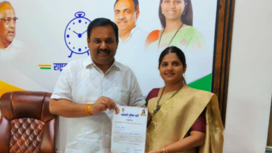 राष्ट्रवादीच्या सामाजिक व स्वयंसेवी संघटना पुणे शहराध्यक्षपदी नंदिनी पानेकर यांची निवड