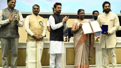 ६९ वे राष्ट्रीय चित्रपट पुरस्‍कार राष्ट्रपती द्रौपदी मुर्मु यांच्या हस्ते प्रदान