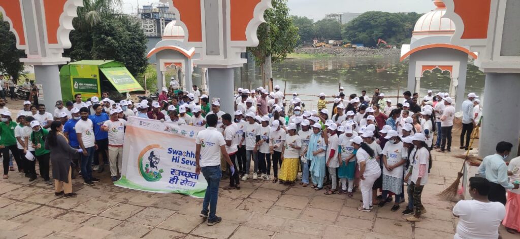 येरवडा क्षेत्रीय कार्यालयाकडून 'स्वच्छता ही सेवा' उपक्रमांतर्गत मोहीम Img 20231001 wa0008
