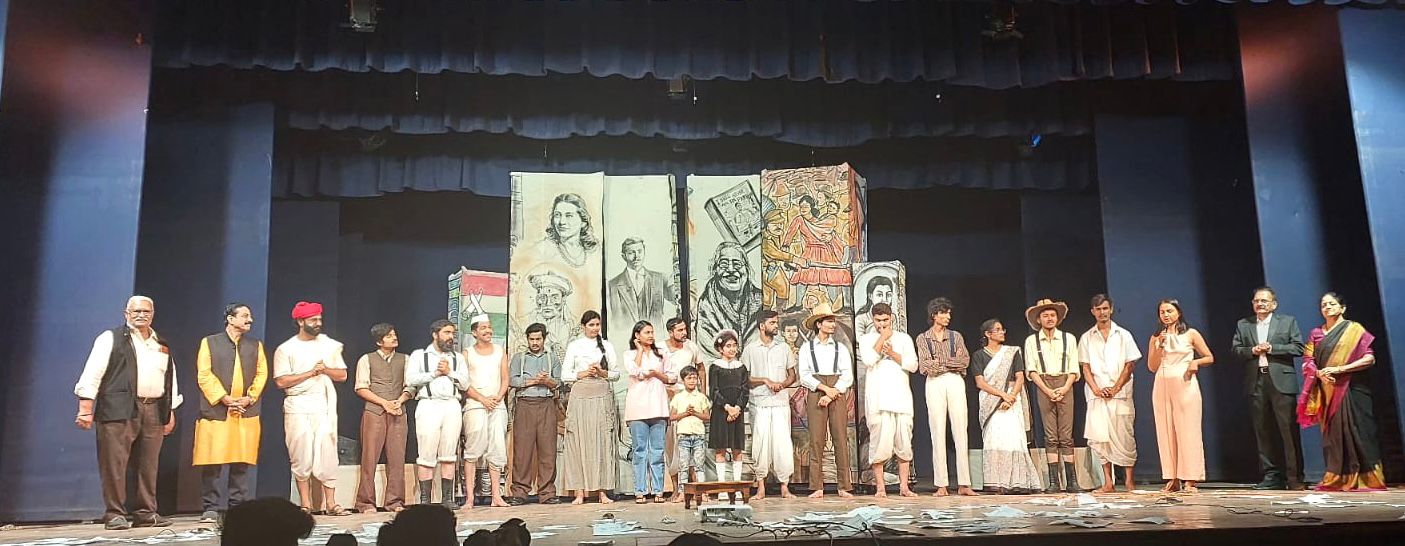 क्रांतिकारक पां. स. खानखोजे यांच्या १३९ व्या जयंती निमित्त “द ब्रेड ऑफ लाइफ-डॉ. खानखोजे”(द अनसंग हिरो) या हिंदी नाटकाचा प्रयोग