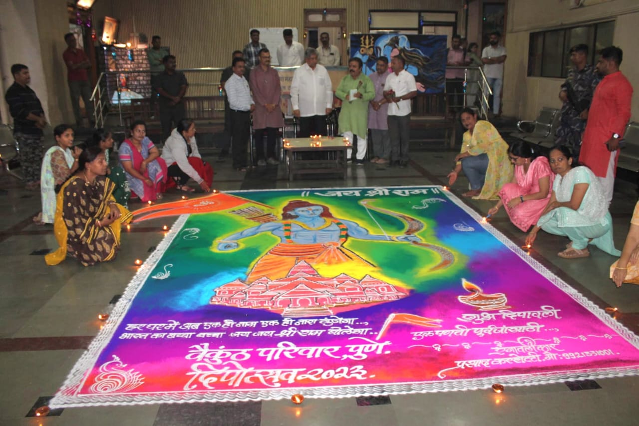 वैकुंठ परिवाराचा एक पणती पूर्वजांसाठी हा भावस्पर्शी उपक्रम – चंद्रकांत पाटील