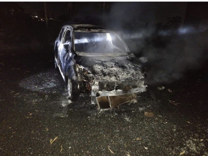 नऱ्हे परिसरातील ऑटो गॅरेजला भीषण आग; 10 वाहने जळून खाक