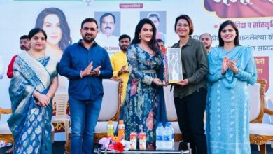 भोर विधानसभा नमो चषकाची जोरदार सुरुवात ; अमृता फडणवीस यांच्या हस्ते स्पर्धेचा शुभारंभ