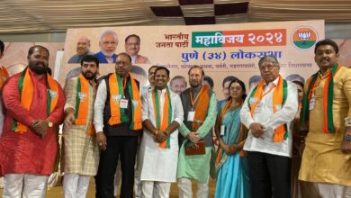 कोथरूडमध्ये मनसेला धक्का ; मंदार बलकवडे यांचा भाजपमध्ये प्रवेश