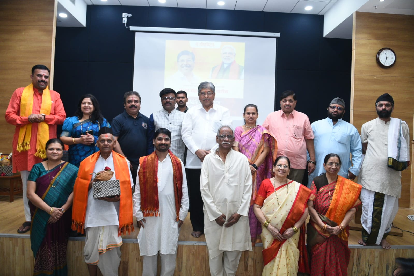 ब्राह्मण समाजाच्या सर्वांगीण विकासासाठी सदैव कटिबध्द : चंद्रकांत पाटील