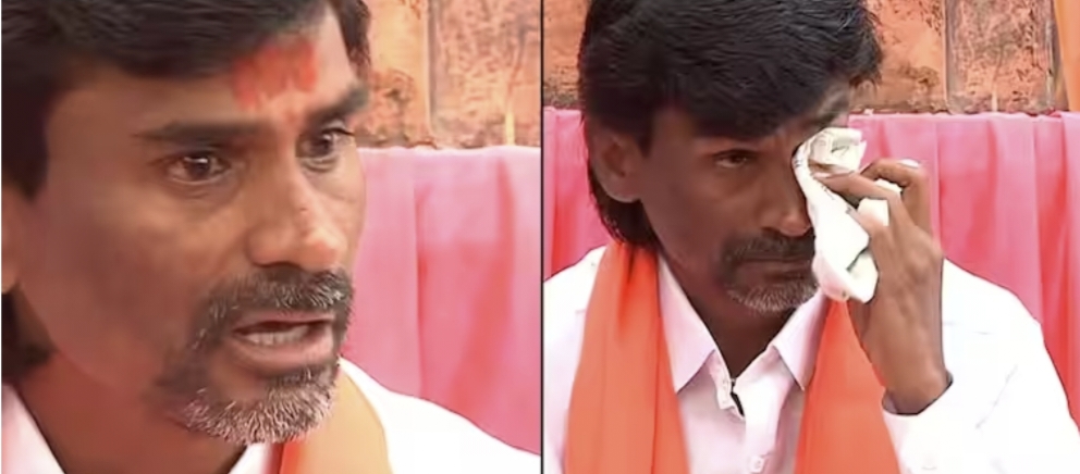 मुंबईला निघण्यापूर्वी मनोज जरांगे भावूक, भर पत्रकार परिषेदत ढसाढसा रडले; म्हणाले आता गोळ्या घातल्या तरी माघार नाही…