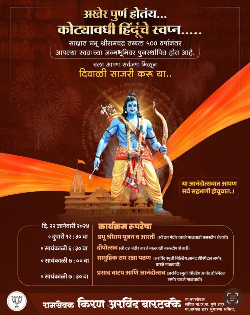 कोथरूडमध्ये 'मंदीर स्वच्छता अभियाना' अंतर्गत मंदिरांची साफसफाई Img 20240120 wa00572661306229998441106