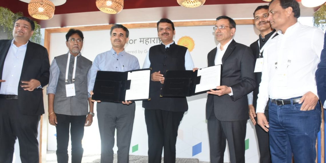 पुण्यात देवेंद्र फडणवीस यांच्या उपस्थितीत महाराष्ट्र शासन आणि गुगल यांच्यात ‘एआय फॉर महाराष्ट्र’ सामंजस्य करार पुण्यात देवेंद्र फडणवीस यांच्या उपस्थितीत महाराष्ट्र शासन आणि गुगल यांच्यात ‘एआय फॉर महाराष्ट्र’ सामंजस्य करार