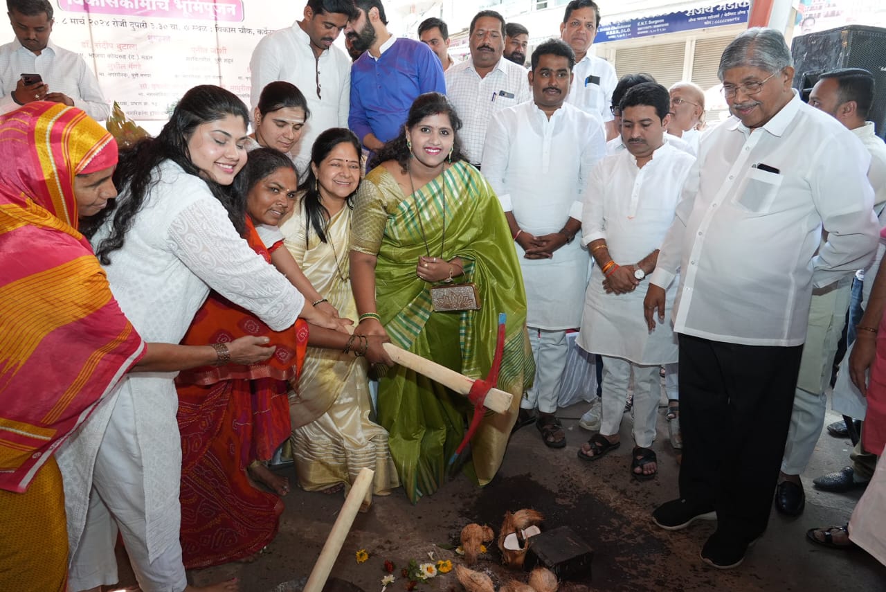 कोथरूड मतदारसंघातील विकासकामांसाठी निधी कमी पडू देणार नाही- मंत्री चंद्रकांतदादा पाटील