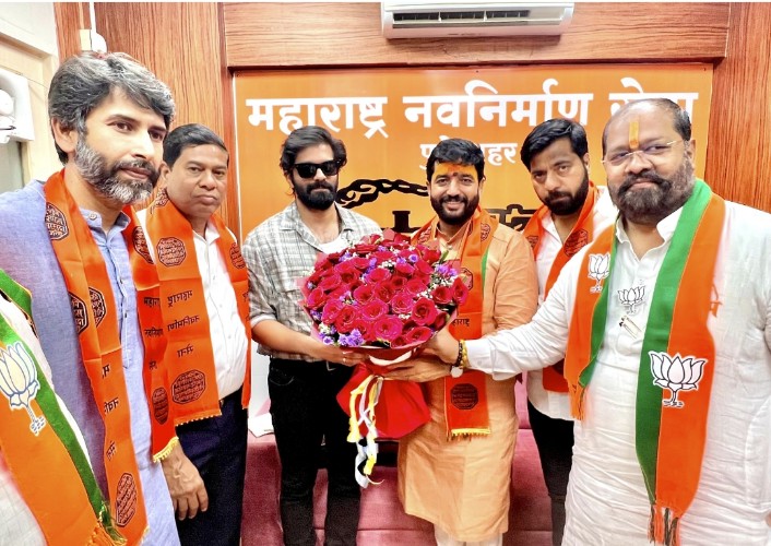 ‘मनसे ताकदीने मोहोळ यांचा प्रचार करणार’ मनसे नेते अमित ठाकरे यांचा विश्वास; मुरलीधर मोहोळ यांनी घेतली सदिच्छा भेट