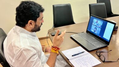 पावसाच्या पाण्याच्या निचऱ्यासाठी तातडीने उपाययोजना करा ; मुरलीधर मोहोळ यांच्या व्हीसी द्वारे बैठक घेत पालिका अधिकाऱ्यांना सूचना..