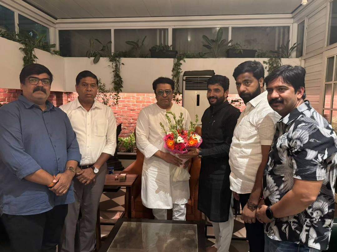 केंद्रीय राज्य मंत्री मुरलीधर मोहोळ यांनी घेतली राज ठाकरे यांची भेट