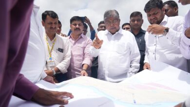 कोथरूड मतदार संघातील विविध विकास कामांची उच्च व तंत्रशिक्षण मंत्री चंद्रकांत पाटील यांनी केली पाहणी